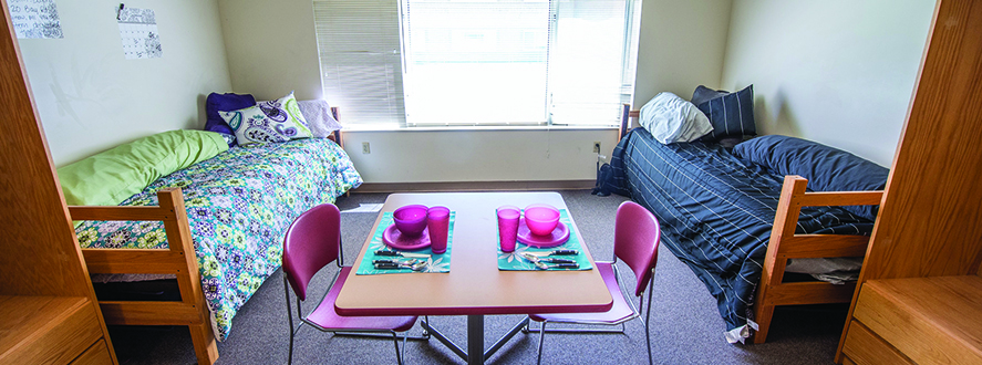 Living Centers double efficiency room